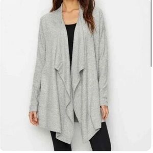 Barefoot Dreams Bamboo Chic Lite Calypso Sweater - Light Grey S/M